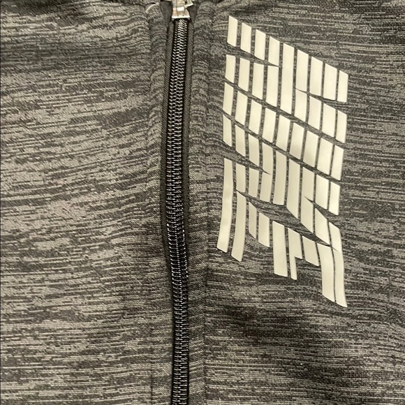 Kids Gray Dri-FIT Hoodie - Picture 2 of 4